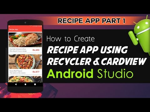 android-studio-tutorial---how-to-create-recipe-app-using-recycler-and-card-view-|-recipe-app-part-1