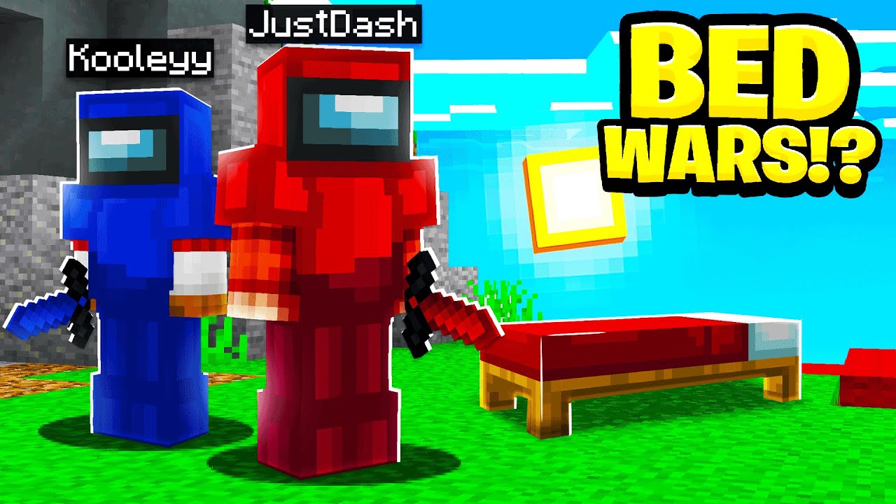 Among Us in Bed Wars!? Ft. Kooleyy YouTube