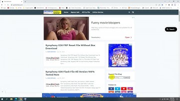 Symphony G26 Flash File All Version 100% Tested Rom