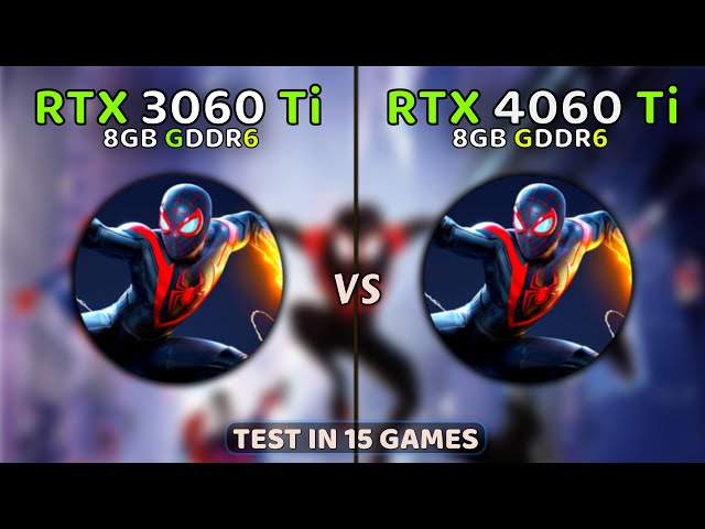 RTX 4060 Ti vs RTX 3060 Ti rasterization performance comparison at 1440p  and 4K shows Lovelace GPU suffers due to low memory bandwidth -   News