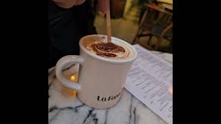 We love La Foret cafe! They serve breakfast and yummy pastries.