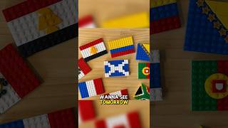 Membuat Setiap Bendera Piala Dunia FIFA dengan LEGO (Hari ke-10)