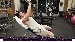 How To - Incline Bench Hex Press