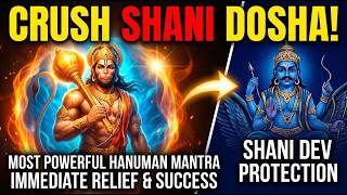 CRUSH Shani Dosha! Most POWERFUL Hanuman Mantra for IMMEDIATE Relief & SUCCESS| Shani Dev Protection screenshot 3