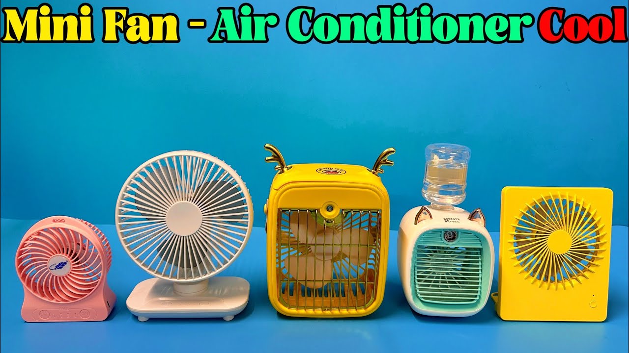 Mini Fan Humidifier Air Conditioner Water Spray Fashion Fan