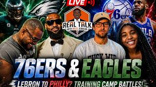 The City Is BUZZING! LeBron Rumors & Eagles Position Battles