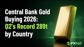 Central Bank Gold Buying 2026: Q2's Record 289t by Country Update