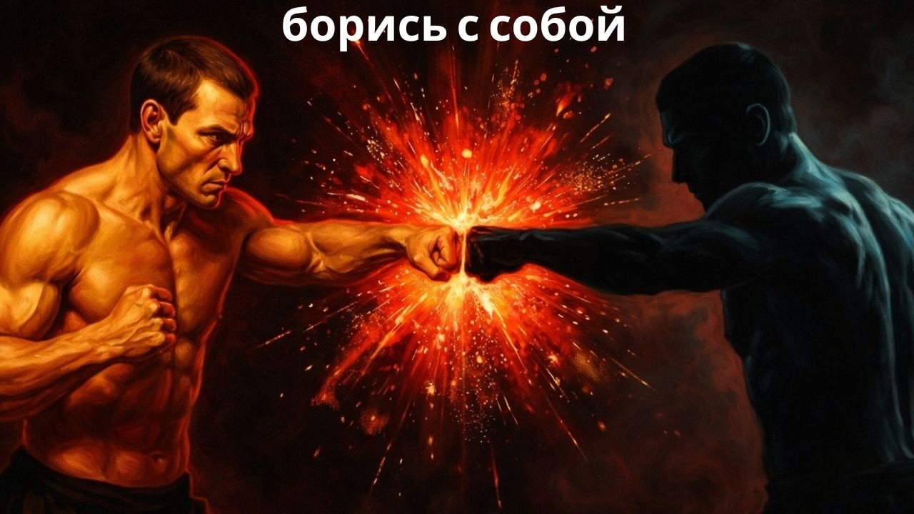 Ты против себя — выиграй эту битву, и ты выиграешь ВСЁ.