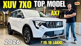 Mahindra XUV 7XO AX7 Variant 2026 Detailed Review ✅ XUV 7XO AX7 Petrol MT Price & Features 🔥