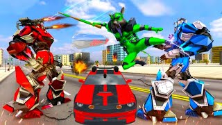 Unlimited Action Rat Robot Car Game: Optimus Prime Multiple Robot Game screenshot 4