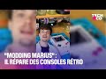 On a visit latelier de modding marius  lhomme qui rpare et restaure les consoles rtro