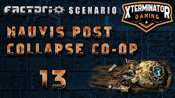 Factorio Nauvis Post Collapse Scenario EP13 - Chemical Science & Red Circuits : Multiplayer Gameplay