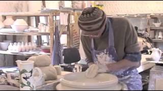 Creating our beautiful lustreware at JCJ Pottery
