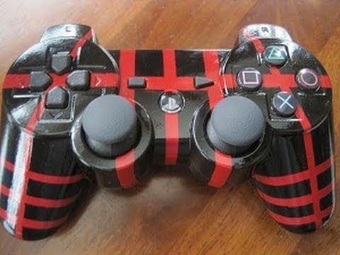 How To: Custom Paint Your Ps3 Controller! - YouTube