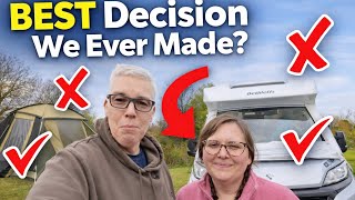 Our BEST Leisure Vehicle Decision 🚐 | Tents, Caravans & Motorhomes