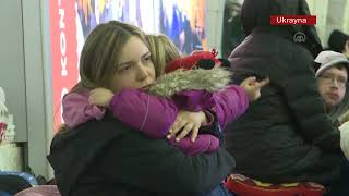 Kiev Metrosunun Son Hali Binlerce Kişi Istasyonlara Akın Etti