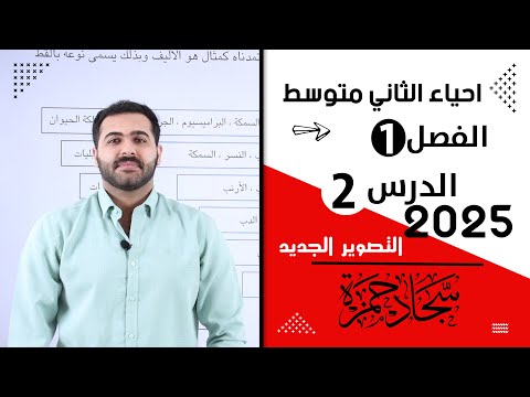 احياء الثاني متوسط  الفصل الاول الدرس الثاني اهمية علم التصنيف