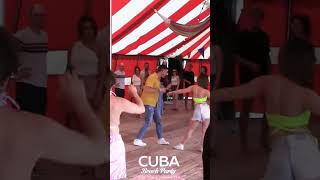 #shorts Bachata Dance Workshop Diego &amp; Lidia Cuba Beach Party Summer Edition Salsa Brisa
