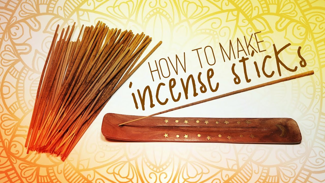 How To Make Incense Sticks (Long Lasting) - Savvy Homemade