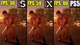 Download Lagu The Texas Chain Saw Massacre Xbox Series S vs. Series X vs. PS5 | Technical Review \u0026 FPS Test MP3