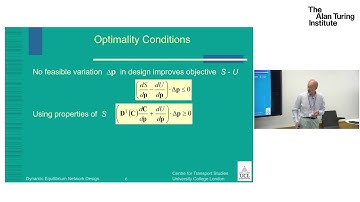 Researching dynamic analysis of road traffic flow and traffic signal systems: Ben Heydecker, UCL