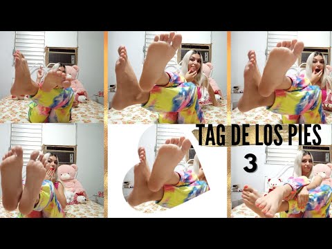 TAG Parte 3:Meus Pés|RESISTENCIA dos Pés y otros retos. #tag #pies