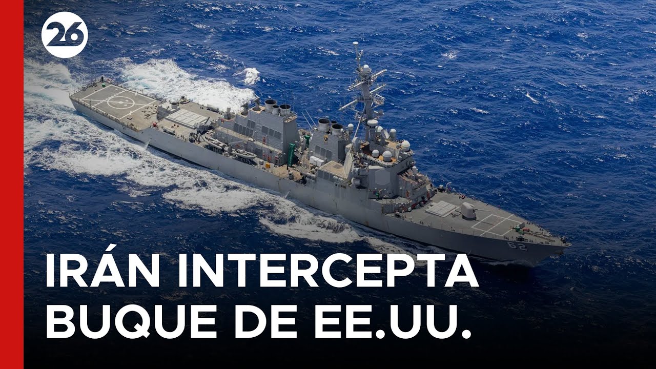 ⚠️ TENSIÓN TEHERÁN-WASHINGTON | Irán afirma que forzó a un destructor de EE.UU a retirarse