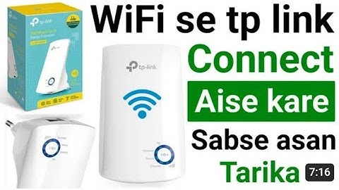 Wifi Se Tp Link Kaise Connect Kare | Tp Link Wifi Extender Setup | Tp Link Set Karne Ka Tarika