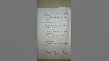 B.ED 3rd sem UNDERSTANDING THE SELF A.U Question paper 2022