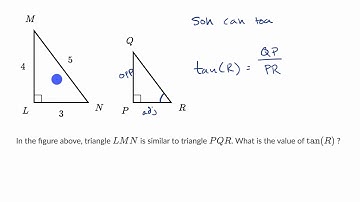 Right triangle trigonometry — Basic example | Math | SAT | Khan Academy