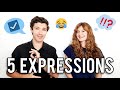 5 EXPRESSIONS FRANÇAISES | Explications et exercice! ✅🤩