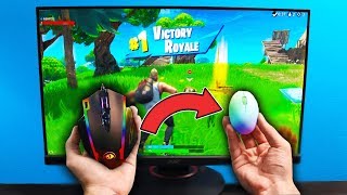 Every Death i SWITCH to a SMALLER Mouse in Fortnite