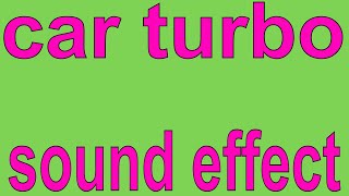 Turbo Sound Effect Car Meme