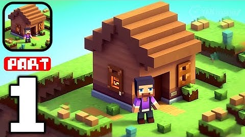 Craft Valley: Building Game - Gameplay Walkthrough Part 1 Craft And Build Your Dream (Android,iOS)