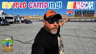 Las Vegas Motor Speedway NASCAR Infield Camping 2024!