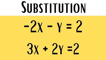 Learn to Solve a System of Equations by Substitution