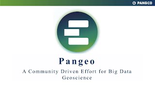Pangeo in Action