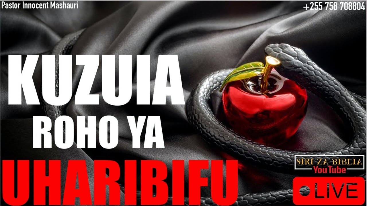 LIVE:MAOMBI YA KUTOKA KATIKA ROHO YA UHARIBIFU // SPIRIT OF DESTRUCTION