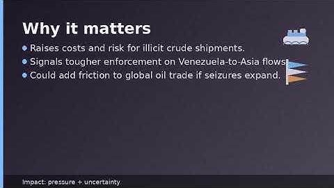 US Seizes “CENTURIES” Shadow Tanker Carrying Venezuelan Crude | False Flag Panama Claim