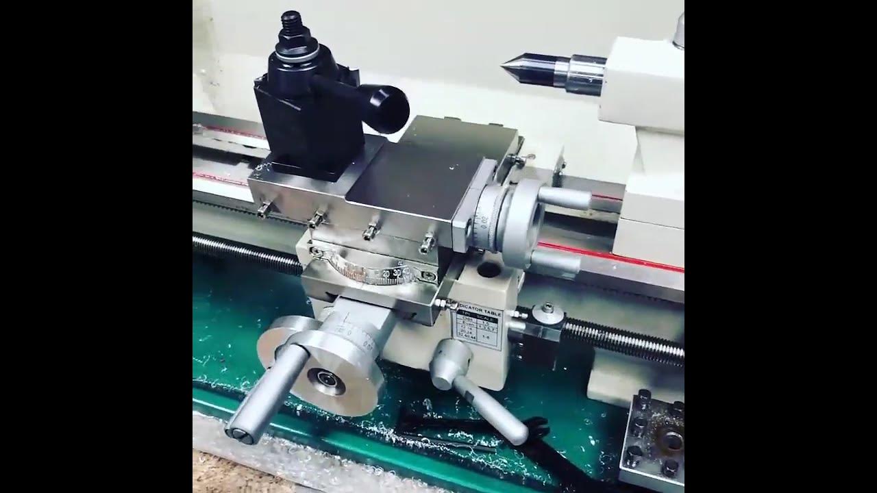 Grizzly Mini Lathe G0768 Variable Speed View YouTube