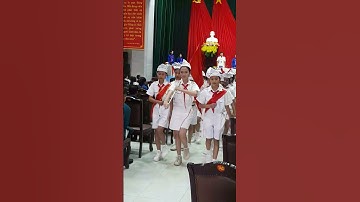 Đội nghi lễ_Đại hội đại biểu Đoàn TNCS Hồ Chí Minh xã Phú Vang, tp Huế