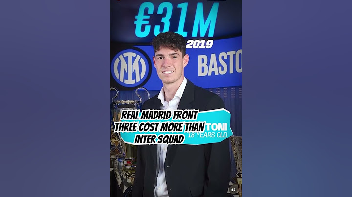 REAL MADRID FRONT 3 COST MORE THAN INTER SQUAD #football #realmadrid #inter #epl #uclfinal #ucl