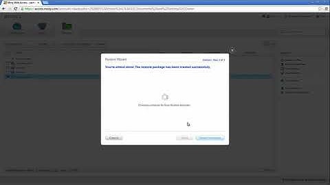 Restoring a folder with Mozy