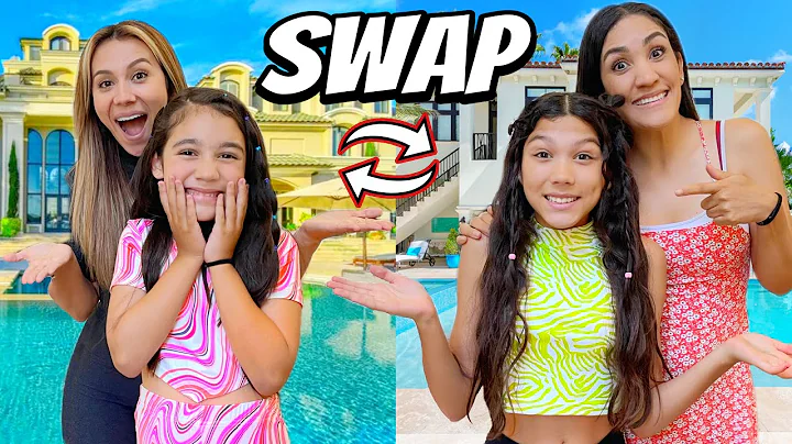 SWAPPING KIDS with FAMILIA DIAMOND! *Txunamy Regrets it* | Jancy Family