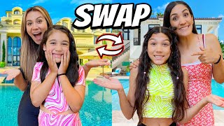 SWAPPING KIDS with FAMILIA DIAMOND! *Txunamy Regrets it* | Jancy Family