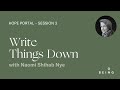 Naomi Shihab Nye Hope Portal Episode 3