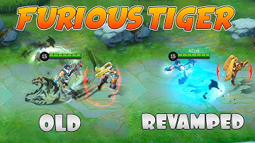 Chou Furious Tiger Revamped VS OLD Skill Effects AND Animation MLBB