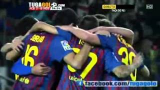 HQ - Barcelona vs Hospitalet 9-0 All Goals   Full Match Highlights 22.12.2011 Copa del Rey