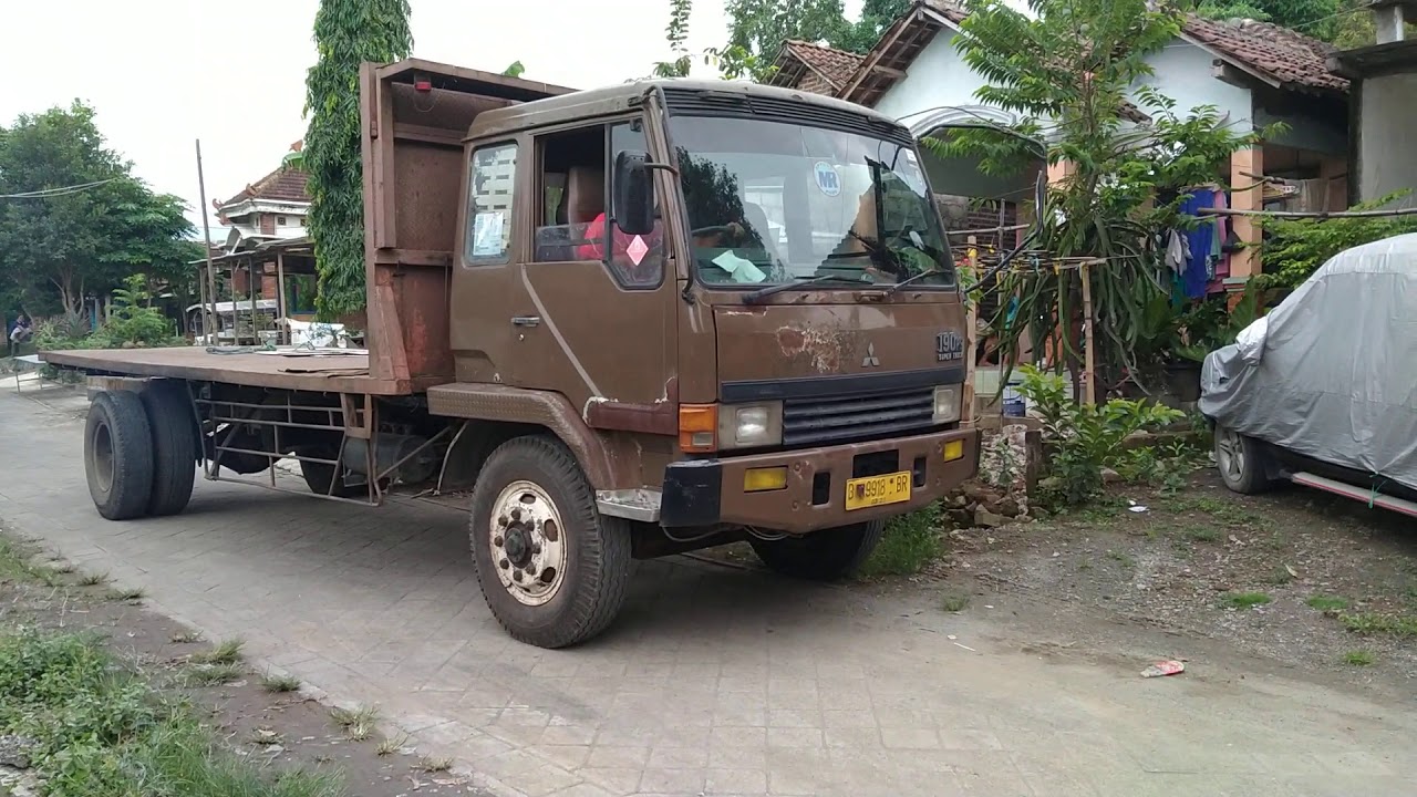 Merubah sumbu roda Truk  mitsubishi  fuso  fikter th 1996 