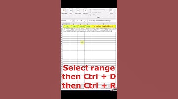 How to generate offer codes or vouchers or promo codes in Excel with Formulas